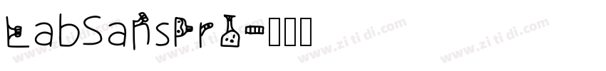 LabSansPro字体转换