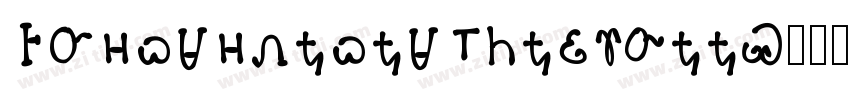 PlantagenetCherokee字体转换