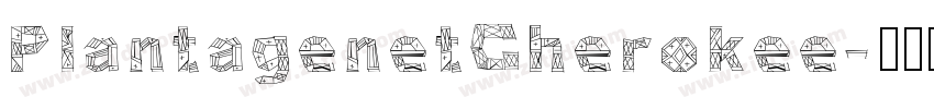 PlantagenetCherokee字体转换