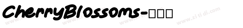 CherryBlossoms字体转换