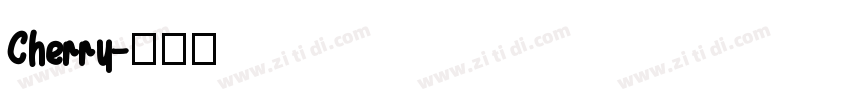 Cherry字体转换