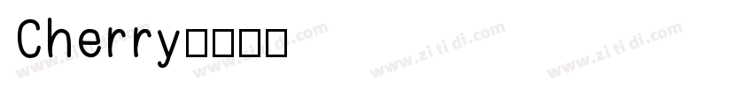 Cherry字体转换