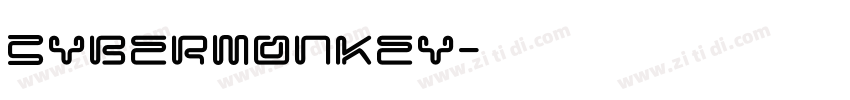 CyberMonkey字体转换