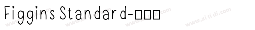 FigginsStandard字体转换
