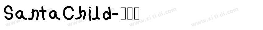 SantaChild字体转换