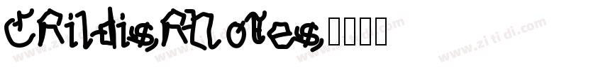 ChildishNotes字体转换