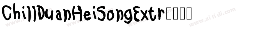 ChillDuanHeiSongExtr字体转换