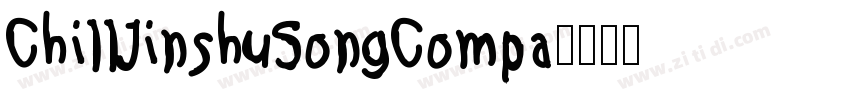 ChillJinshuSongCompa字体转换