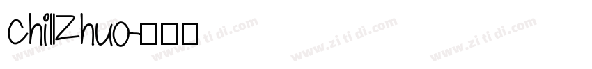 chillZhuo字体转换