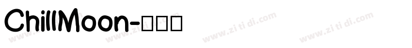 ChillMoon字体转换
