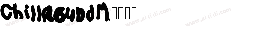 ChillRoundM字体转换