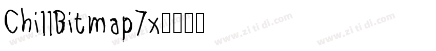 ChillBitmap7x字体转换