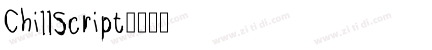 ChillScript字体转换