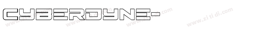cyberdyne字体转换