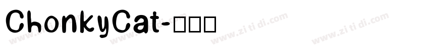 ChonkyCat字体转换