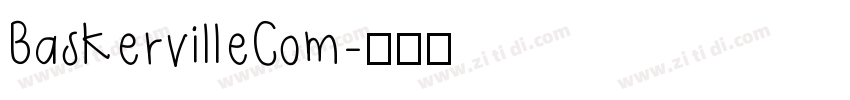 BaskervilleCom字体转换