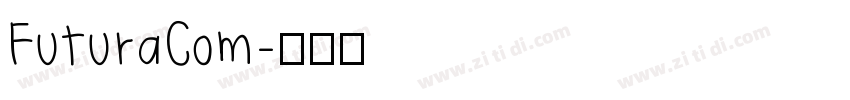 FuturaCom字体转换