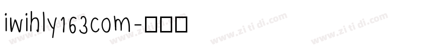iwihly163com字体转换