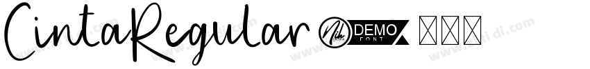 CintaRegular字体转换