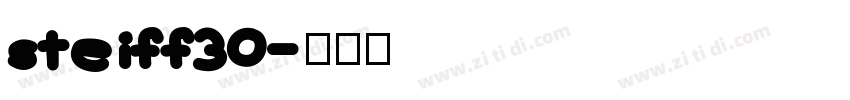steiff30字体转换