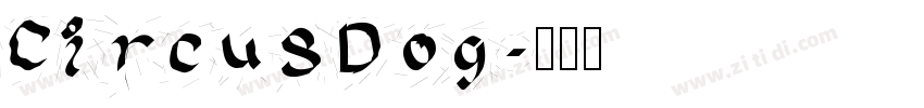 CircusDog字体转换
