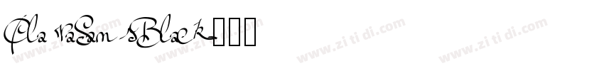 ClaraSansBlack字体转换