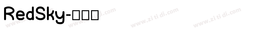 RedSky字体转换