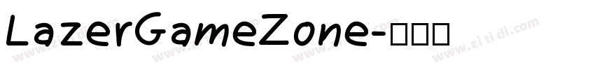 LazerGameZone字体转换