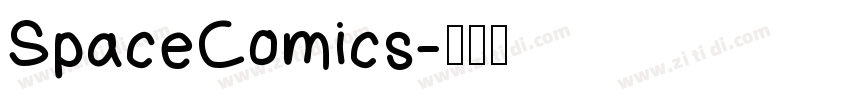 SpaceComics字体转换