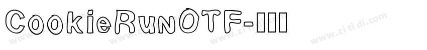 CookieRunOTF字体转换