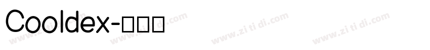 Cooldex字体转换