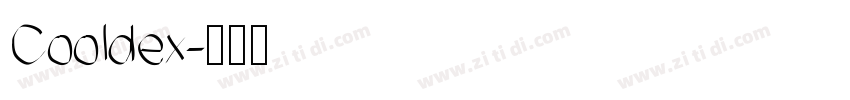 Cooldex字体转换