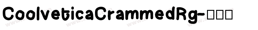 CoolveticaCrammedRg字体转换