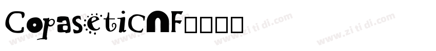 CopaseticNF字体转换
