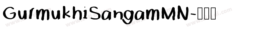 GurmukhiSangamMN字体转换