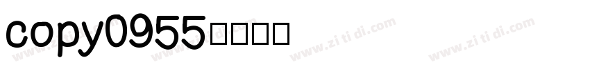 copy0955字体转换
