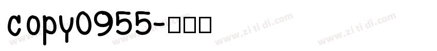 copy0955字体转换