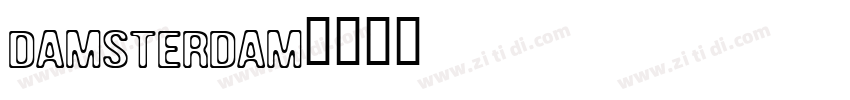 damsterdam字体转换
