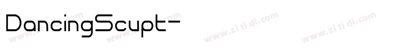 DancingScupt字体转换