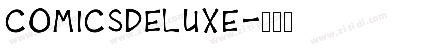 ComicsDeluxe字体转换