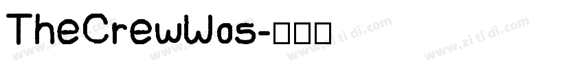 TheCrewW05字体转换