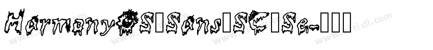 HarmonyOS_Sans_SC_Se字体转换 HarmonyOS_Sans_SC_Se字体转换
