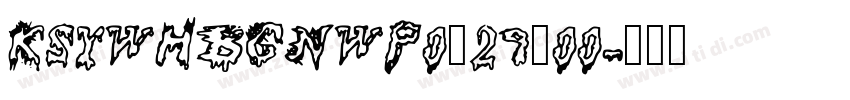 KSYWHBGNWP0_29_00字体转换