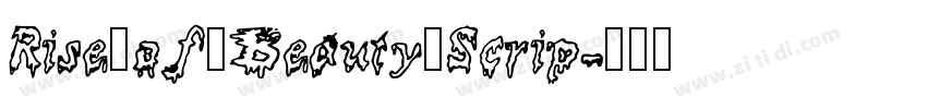 Rise_of_Beauty_Scrip字体转换