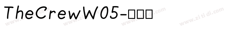 TheCrewW05字体转换