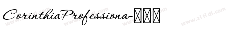 CorinthiaProfessiona字体转换