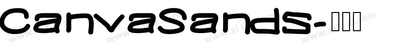 CanvaSands字体转换