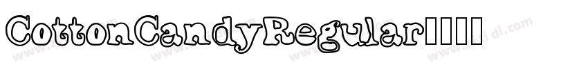 CottonCandyRegular字体转换 CottonCandyRegular字体转换