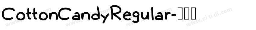 CottonCandyRegular字体转换 CottonCandyRegular字体转换