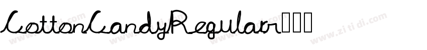CottonCandyRegular字体转换 CottonCandyRegular字体转换